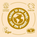 SaltoftheEarth Vegan Αποσμητικό, Roll-On Refill 525ml, Amber/Sandalwood