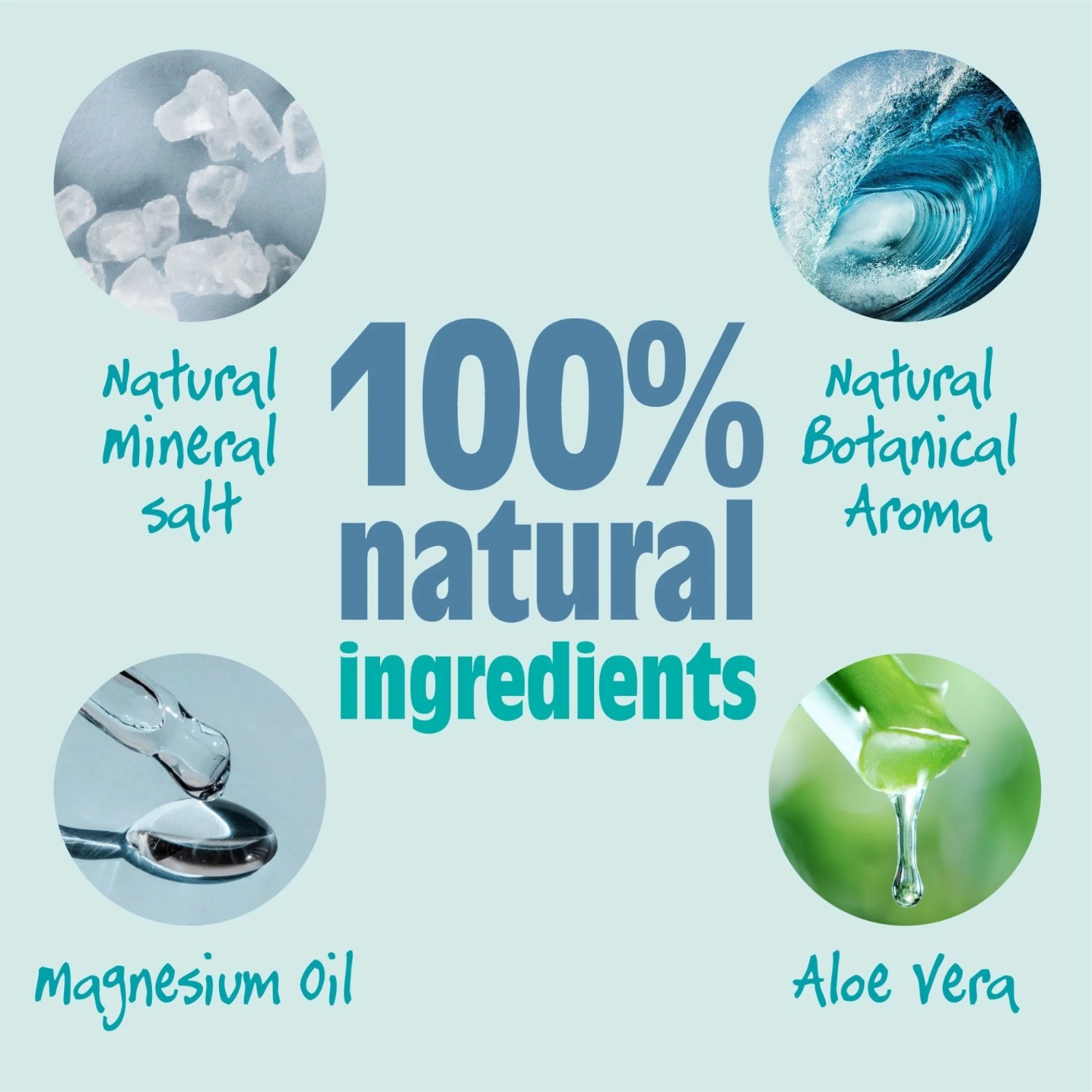 SaltoftheEarth Vegan Αποσμητικό, Roll-On Refill 525ml, Ocean/Coconut