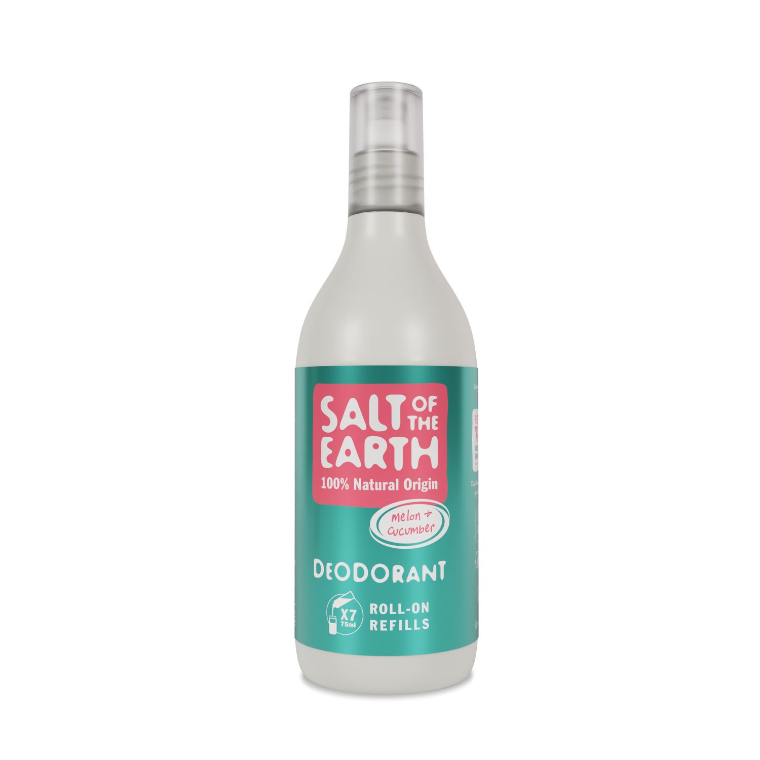 SaltoftheEarth Vegan Αποσμητικό, Roll-On Refill 525ml, Melon/Cucumber SaltoftheEarth Vegan Αποσμητικό, Roll-On Refill 525ml, Melon/Cucumber