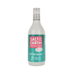 SaltoftheEarth Vegan Αποσμητικό, Roll-On Refill 525ml, Melon/Cucumber