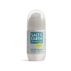 Salt of the Earth, Vegan Αποσμητικό, Επαναγεμιζόμενο Roll-On 75ml, Χωρίς Άρωμα, ΚΙΒΩΤΙΟ 6 ΤΕΜΑΧΙΩΝ