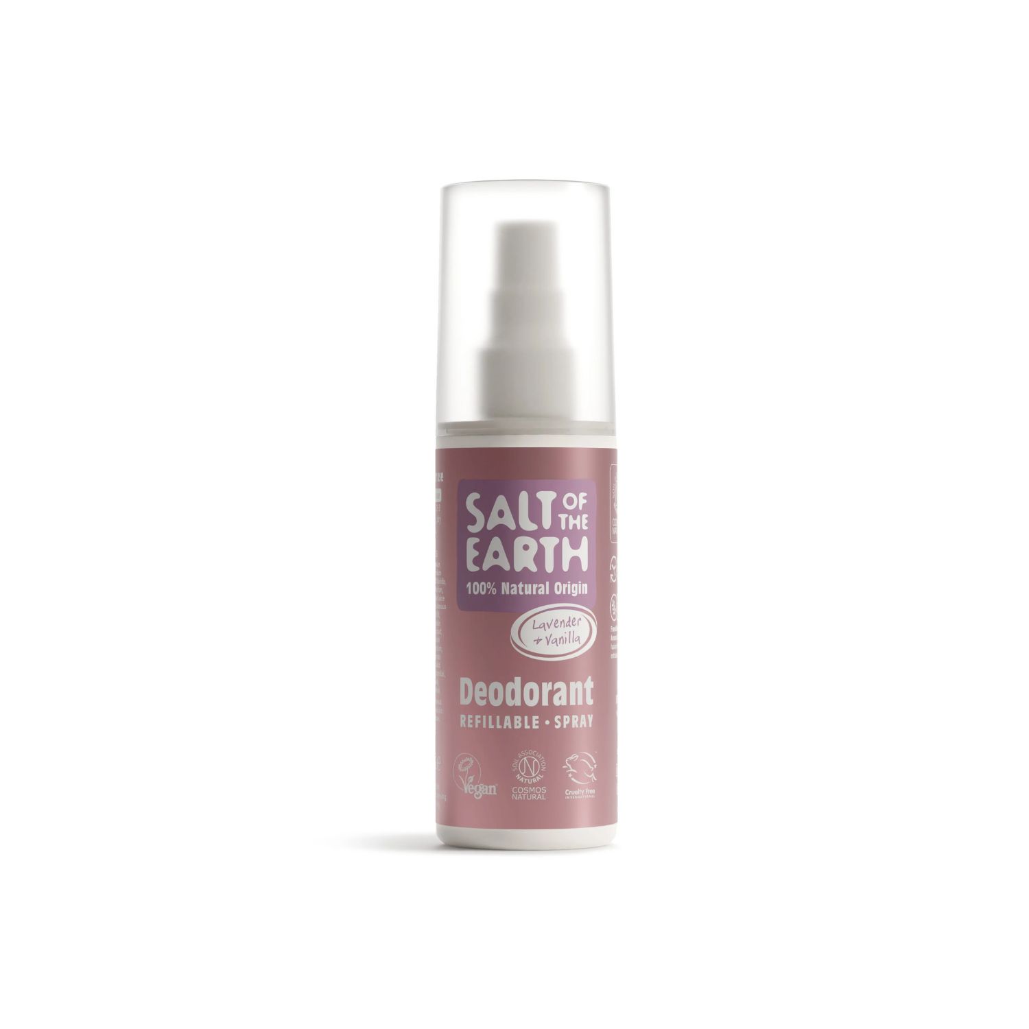 Salt of the Earth, Vegan Αποσμητικό, Spray 100ml, Lavender/Vanilla, ΚΙΒΩΤΙΟ 6 ΤΕΜΑΧΙΩΝ Salt of the Earth, Vegan Αποσμητικό, Spray 100ml, Lavender/Vanilla, ΚΙΒΩΤΙΟ 6 ΤΕΜΑΧΙΩΝ