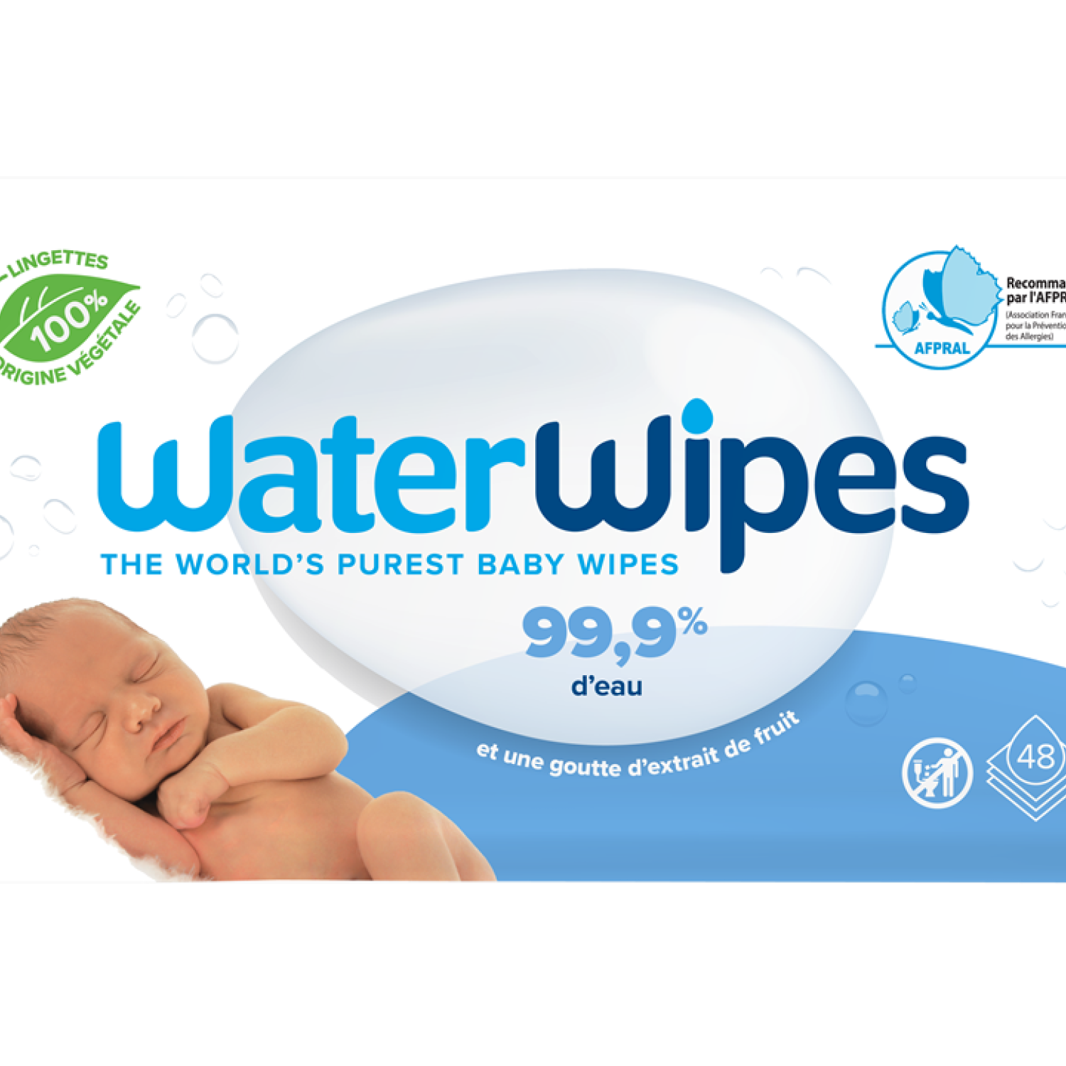 WaterWipes, 100% Plastic-free, Άοσμα Μωρομάντηλα, 99.9% Νερό, ΚΙΒΩΤΙΟ 12 ΠΑΚΕΤΑ x 48 ΜΑΝΤΗΛΑΚΙΑ WaterWipes, 100% Plastic-free, Άοσμα Μωρομάντηλα, 99.9% Νερό, ΚΙΒΩΤΙΟ 12 ΠΑΚΕΤΑ x 48 ΜΑΝΤΗΛΑΚΙΑ